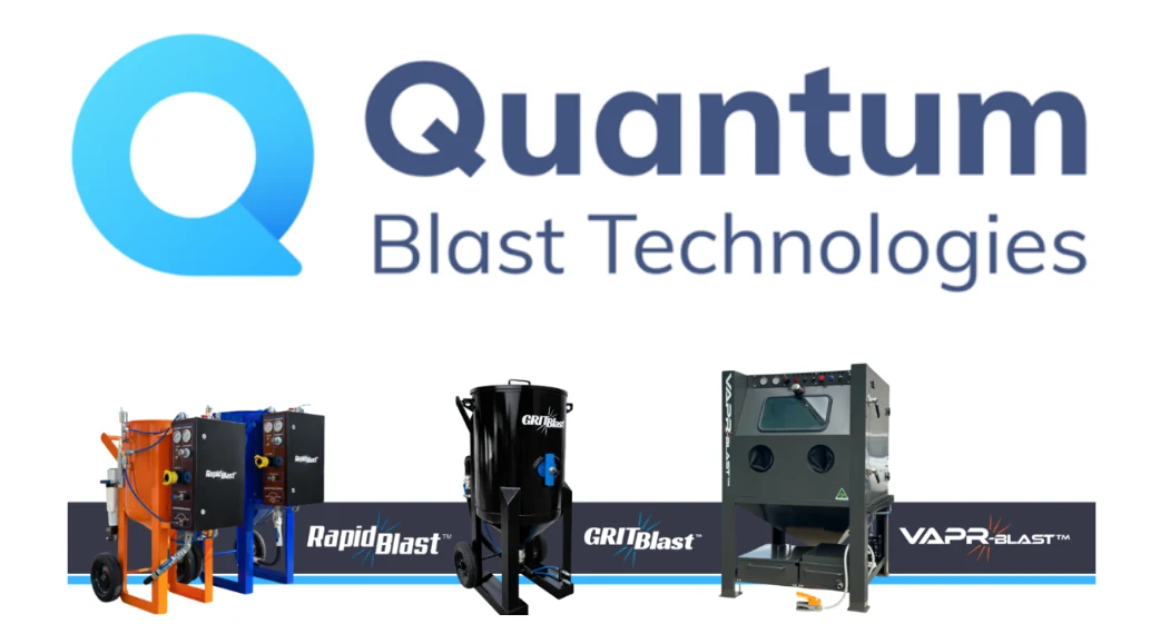 Quantum Blast Technologies — RapidBlast, GritBlast and VAPR-Blast abrasive blasting equipment